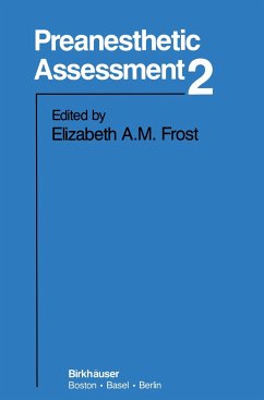 Preanesthetic Assessment 2 - Frost, E.