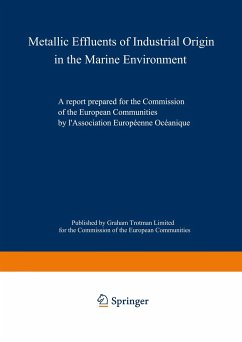 Metallic Effluents of Industrial Origin in the Marine Environment - Loparo, Kenneth A.