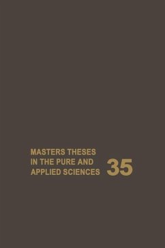 Masters Theses in the Pure and Applied Sciences - Shafer, W H