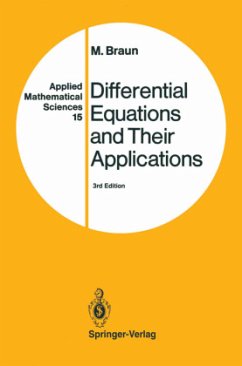 Differential Equations and Their Applications - Braun, Martin