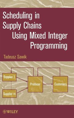 Scheduling in Supply Chains - Sawik, Tadeusz