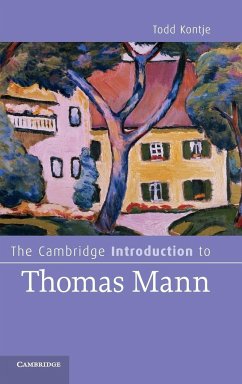 The Cambridge Introduction to Thomas Mann - Kontje, Todd