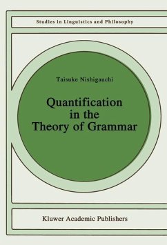 Quantification in the Theory of Grammar - Nishigauchi, Taisuke