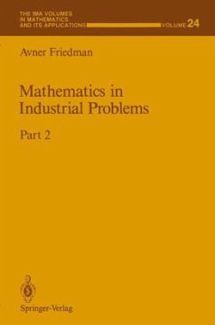 Mathematics in Industrial Problems - Friedman, Avner