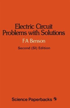 Electric Circuit Problems with Solutions - Benson, F. A.