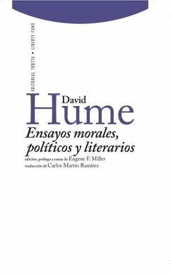 Ensayos morales, políticos y literarios - Hume, David