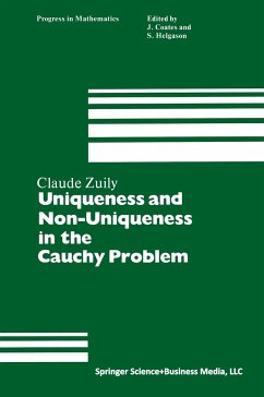 Uniqueness and Non-Uniqueness in the Cauchy Problem - Zuily