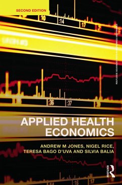 Applied Health Economics - Jones, Andrew M.;Rice, Nigel;Bago d'Uva, Teresa