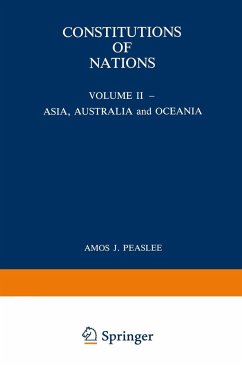 Constitutions of Nations - Peaslee, Amos