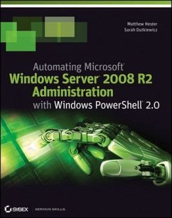 Cover Automating Microsoft Windows Server 2008 R2 with Windows PowerShell 2.0