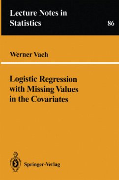 Logistic Regression with Missing Values in the Covariates - Vach, Werner
