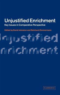 Unjustified Enrichment - Johnston, David / Zimmermann, Reinhard (eds.)