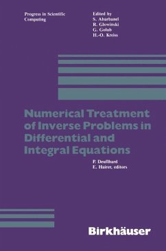 Numerical Treatment of Inverse Problems in Differential and Integral Equations - Deuflhard;Hairer