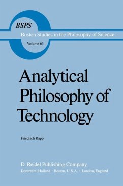 Analytical Philosophy of Technology - Rapp, F.