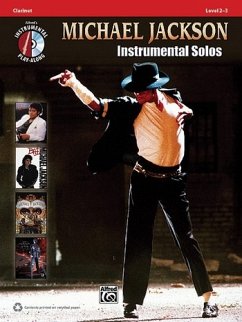 Cover Michael Jackson Instrumental Solos, Clarinet: Level 2-3 [With CD (Audio)]