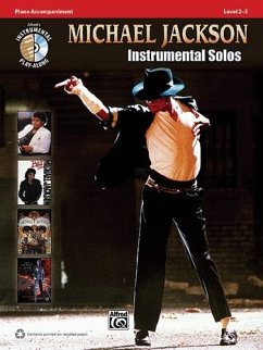 Cover Michael Jackson Instrumental Solos, Piano: Level 2-3 [With CD (Audio)]