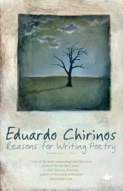 Reasons for Writing Poetry - Chirinos, Eduardo