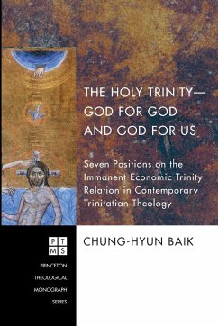 The Holy Trinity-God for God and God for Us - Baik, Chung-Hyun