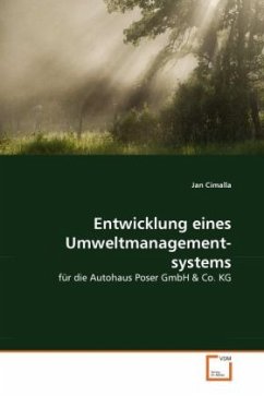 Entwicklung eines Umweltmanagementsystems - Cimalla, Jan