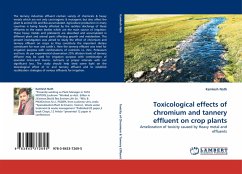 Toxicological effects of chromium and tannery effluent on crop plants