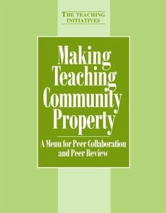 Making Teaching Community Property - Hutchings, Pat