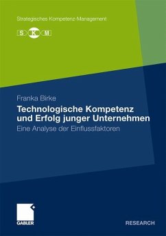 Technologische Kompetenz und Erfolg junger Unternehmen - Birke, Franka