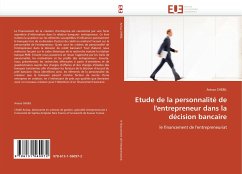 Etude de la personnalité de l''entrepreneur dans la décision bancaire - CHEBIL, Anissa