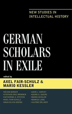 Cover German Scholars in Exile