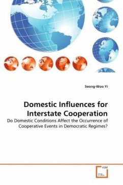 Domestic Influences for Interstate Cooperation - Yi, Seong-Woo