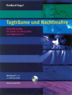 Cover Tagträume und Nachtmahre, für Klavier, m. Audio-CD