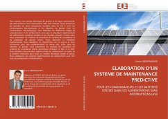 ELABORATION D''UN SYSTEME DE MAINTENANCE PREDICTIVE - ABDENNADHER, Karim