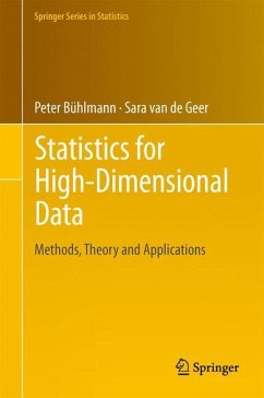 Statistics for High-Dimensional Data - Bühlmann, Peter;van de Geer, Sara