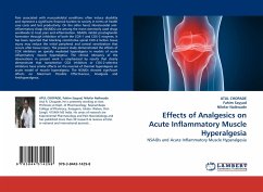 Effects of Analgesics on Acute Inflammatory Muscle Hyperalgesia