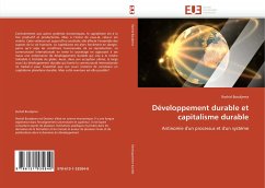 Développement durable et capitalisme durable - Boudjema, Rachid