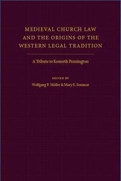 Medieval Church Law and the Origins of the Western Legal Tradition