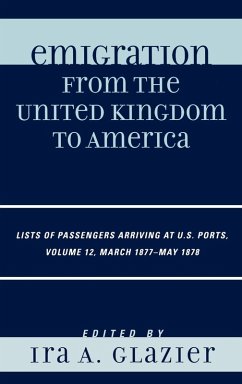 Cover Emigration from the United Kingdom to America