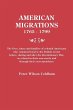 American Migrations, 1765-1799. the... - Bild 1