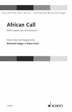 Cover African Call, Chorpartitur