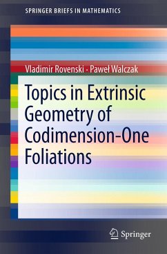 Topics in Extrinsic Geometry of Codimension-One Foliations - Rovenski, Vladimir;Walczak, Pawel