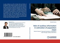 Role of auxiliary information in estimation of population mean
