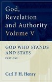 God, Revelation and Authority