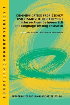 Communicative proficiency and linguistic development - Bartning, Inge; Martin, Maisa; Vedder, Ineke