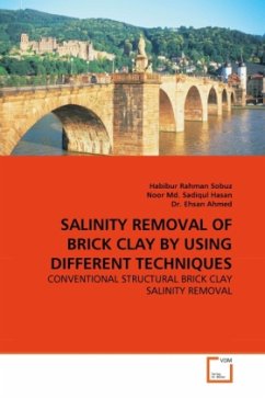 SALINITY REMOVAL OF BRICK CLAY BY USING DIFFERENT TECHNIQUES - Sobuz, Habibur Rahman;Hasan, Noor S.;Ahmed, Ehsan