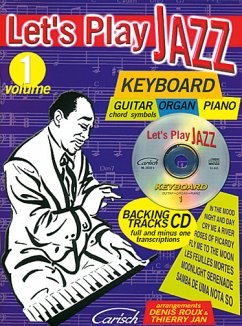 Cover Let's Play Jazz 1 - Keyboard