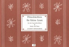 Cover Flötenbüchlein für kleine Leute für 3 Sopranblockflöten Spielpartitur