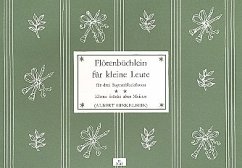 Cover Flötenbüchlein für kleine Leute Kleine Stücke alter Meister für 3 Sopranblockflöten Partitur