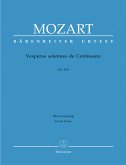 Vesperae solennes de Confessore KV 339. Klavierauszug, Urtextausgabe