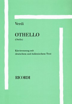 Cover Othello Klavierauszug (dt/it)