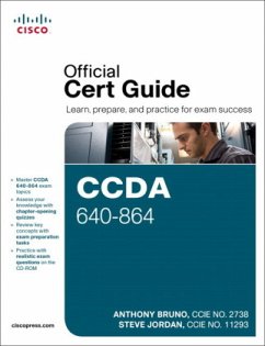 CCDA 640-864 Official Cert Guide, w. CD-ROM - Jordan, Steve; Bruno, Anthony