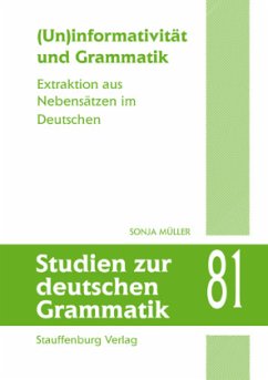 (Un)informativität und Grammatik - Müller, Sonja